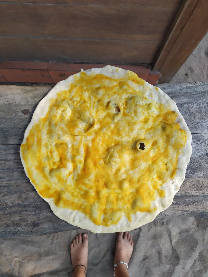 Pizza Vegana Paso 1 Pizza Vegana Paso 1