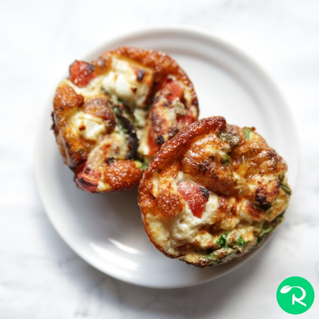 MUFFINS SALADOS DE DESAYUNO 🥚🧀 MUFFINS SALADOS DE DESAYUNO 🥚🧀