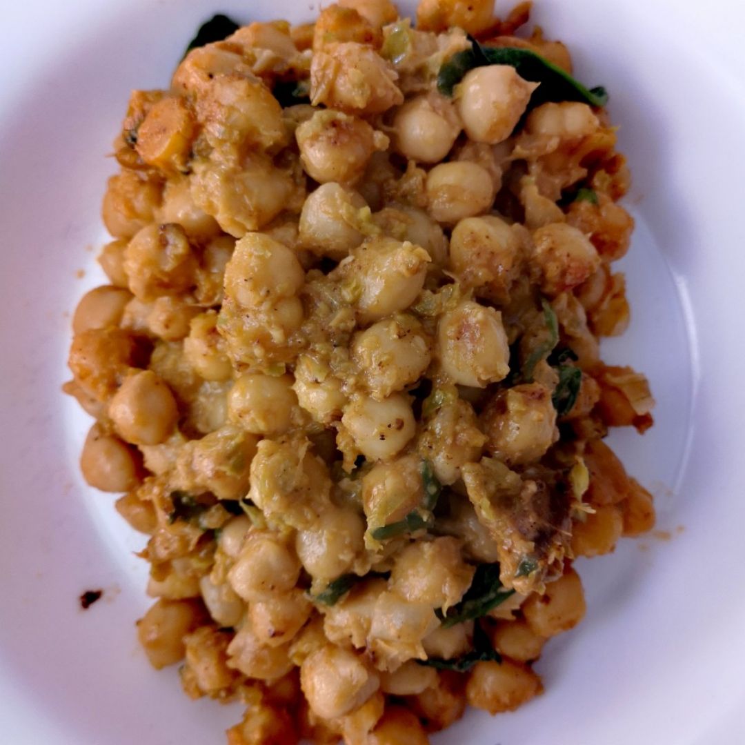 Sofrito de garbanzos Sofrito de garbanzos