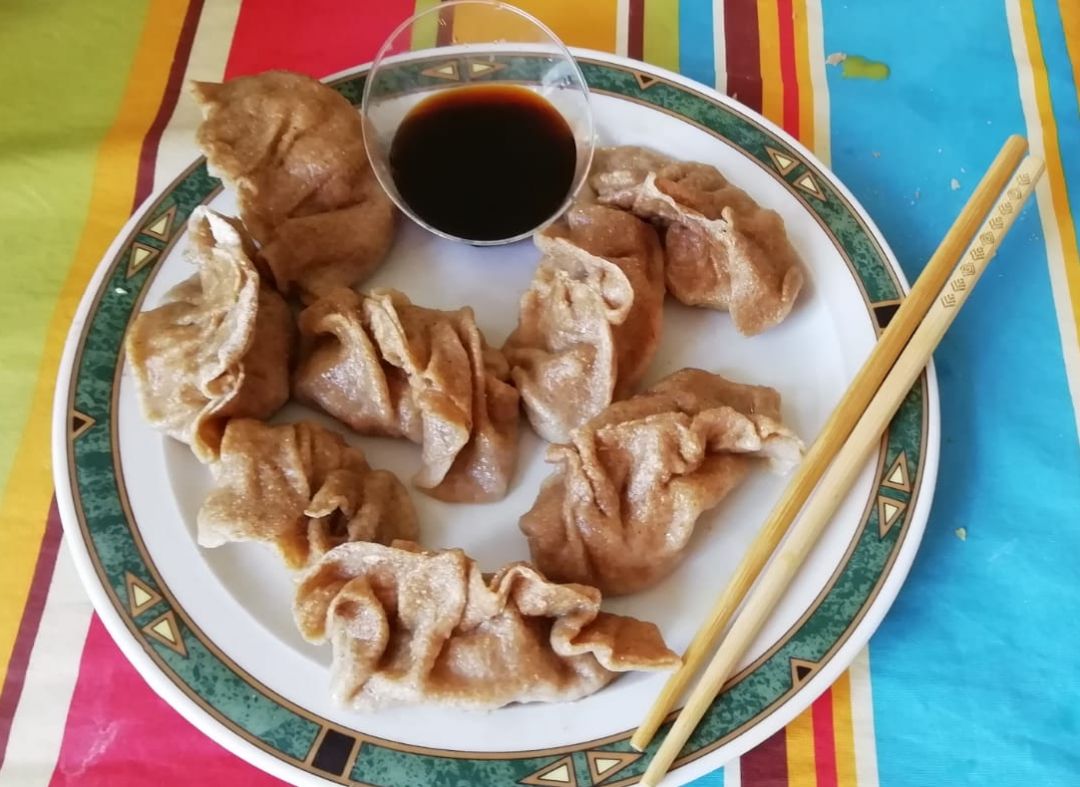 Gyozas de pollo Gyozas de pollo