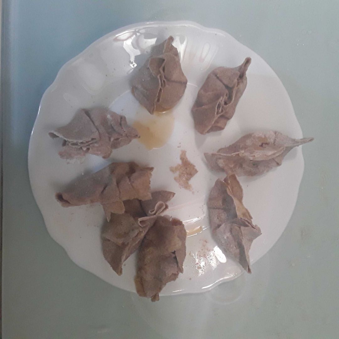 Gyozas de pollo Paso 3 Gyozas de pollo Paso 3
