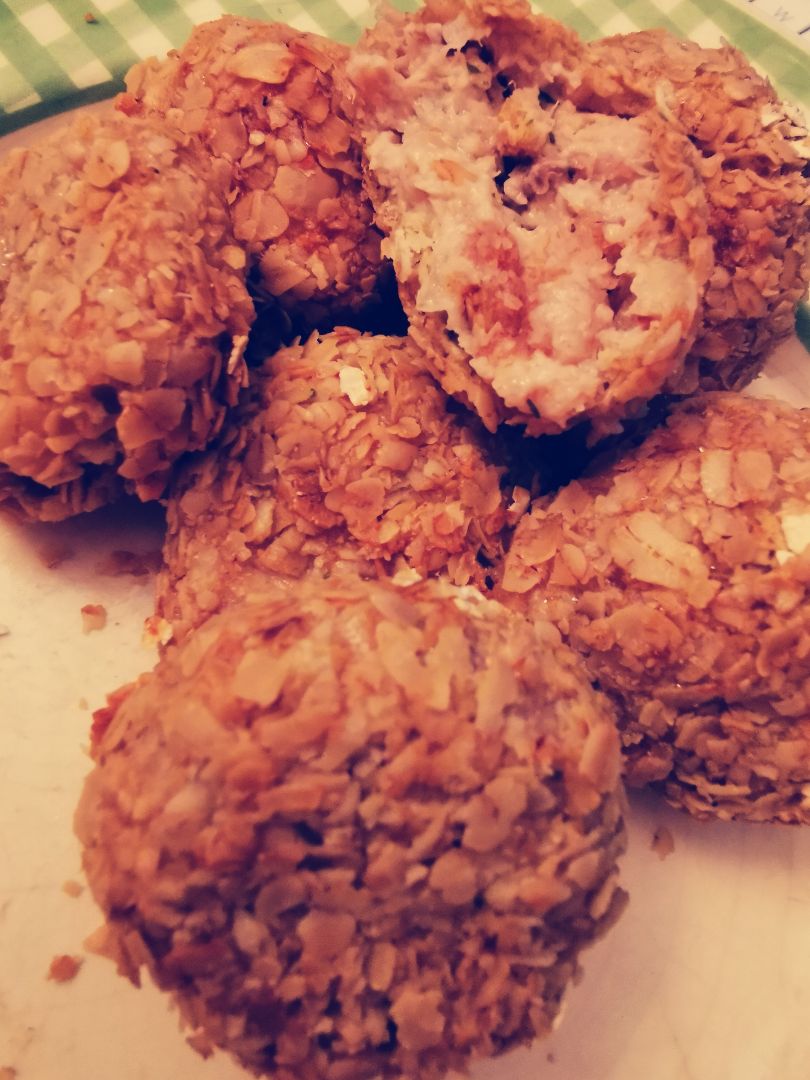 *Croquetas de caballa horneadas* *Croquetas de caballa horneadas*