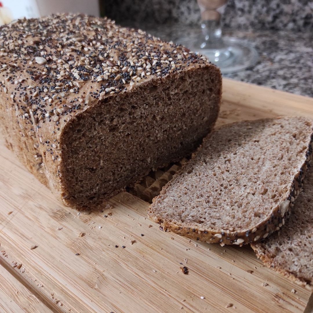 Pan de espelta y centeno  100% integral