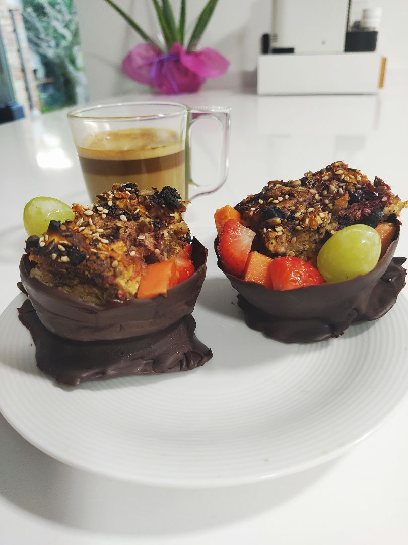 🍫Cuencos de chocolate 🍫 Paso 2 🍫Cuencos de chocolate 🍫 Paso 2
