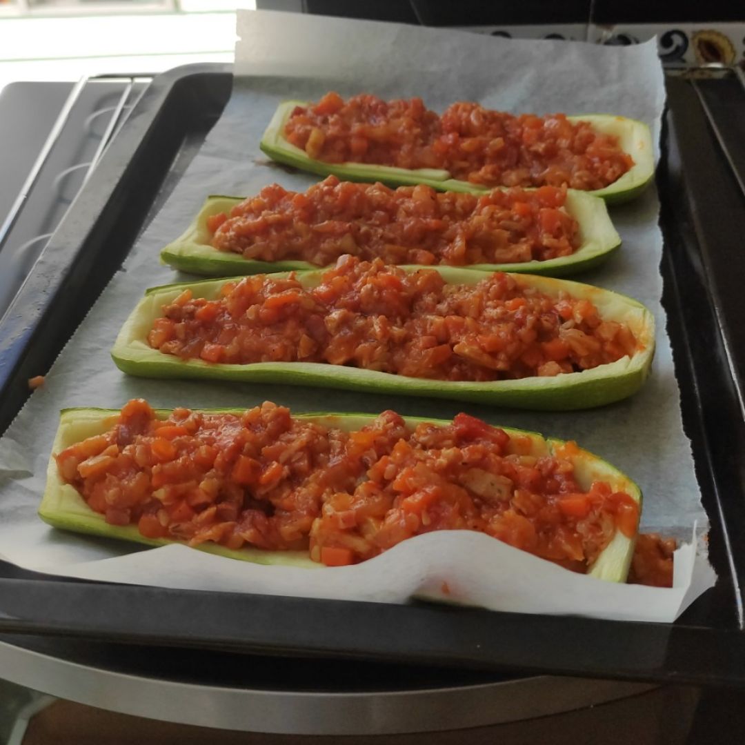Calabacín relleno Calabacín relleno
