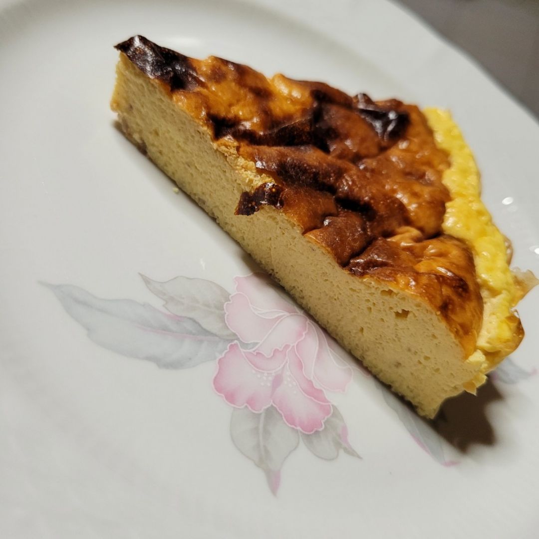 Tarta de queso al horno 🧀 Paso 5 Tarta de queso al horno 🧀 Paso 5