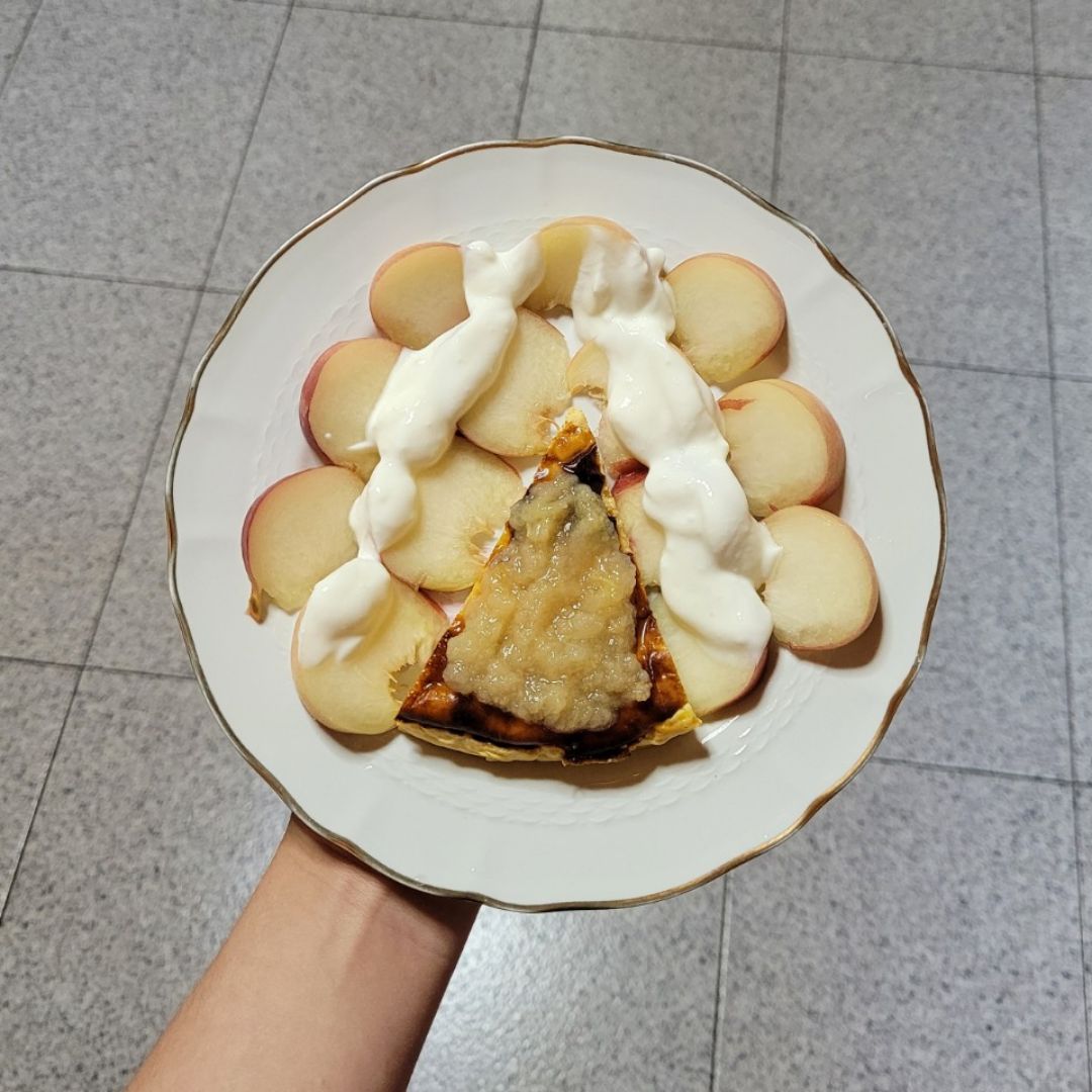 Tarta de queso al horno 🧀 Paso 6 Tarta de queso al horno 🧀 Paso 6