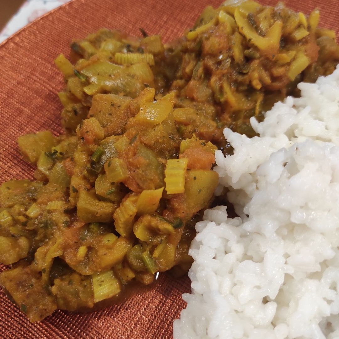 🍆🍛Curry express de berenjena 🍛🍆 🍆🍛Curry express de berenjena 🍛🍆