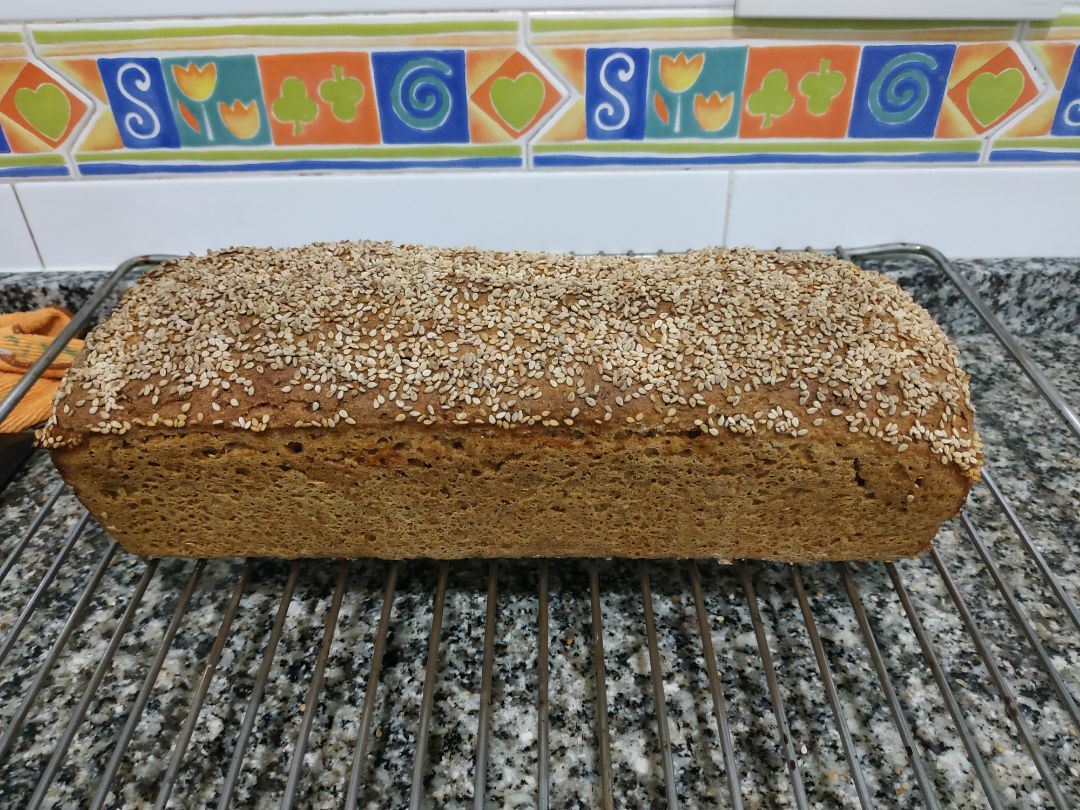 Pan integral de espelta y centeno