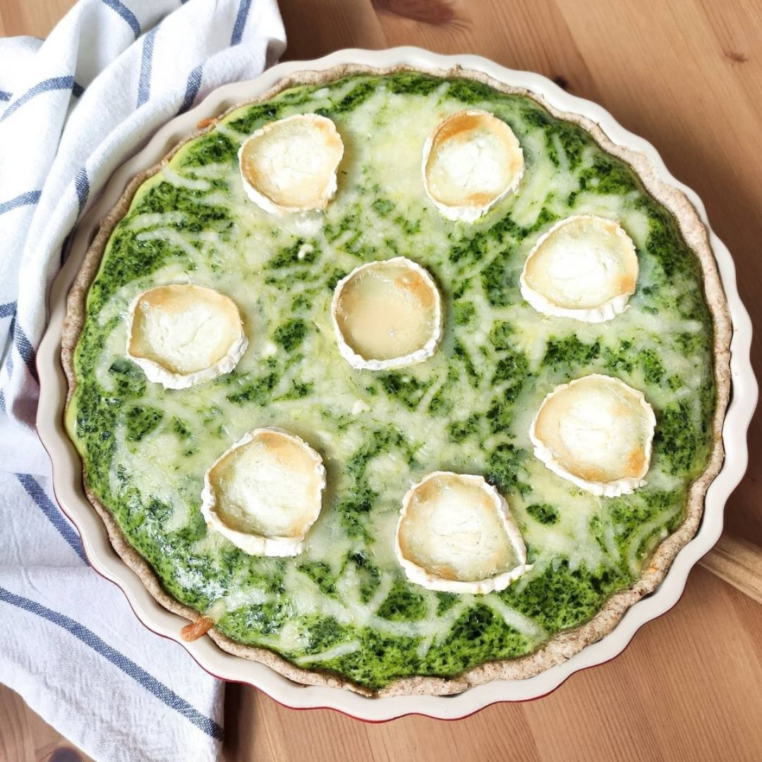 Quiche de espinacas