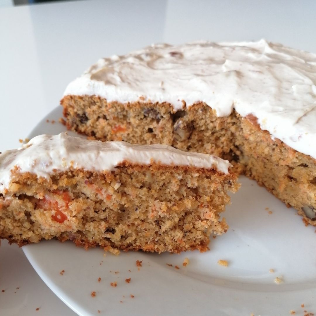 CarrotCake SIN azúcar y SIN gluten