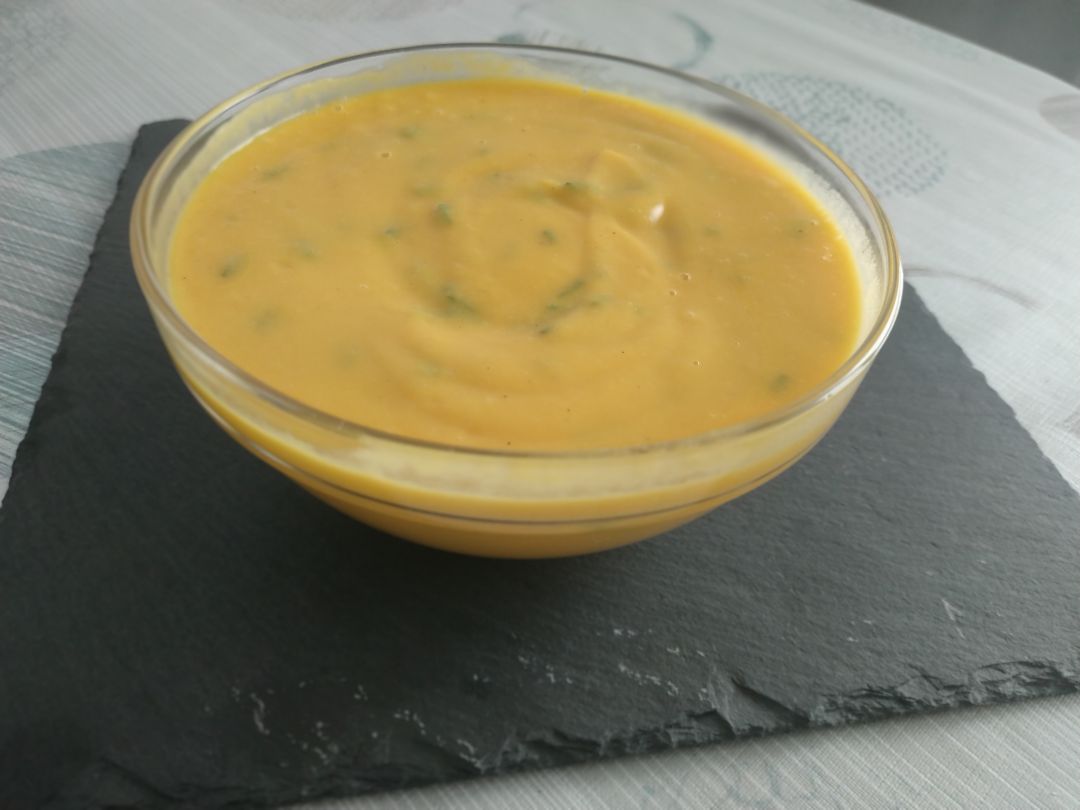 Salsa de boniato y cebollino Paso 4