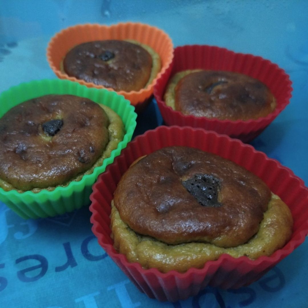 Muffins sin harinas, receta de @blancanutri