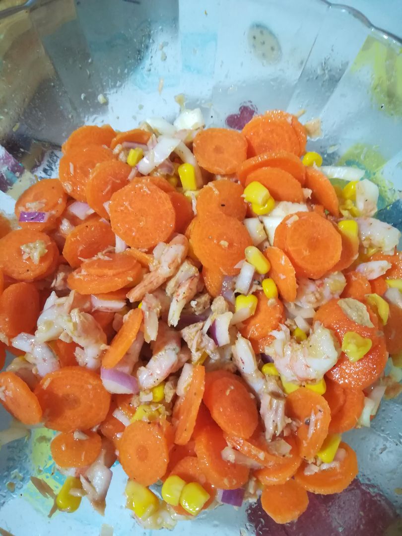 Ensalada de zanahorias Ensalada de zanahorias