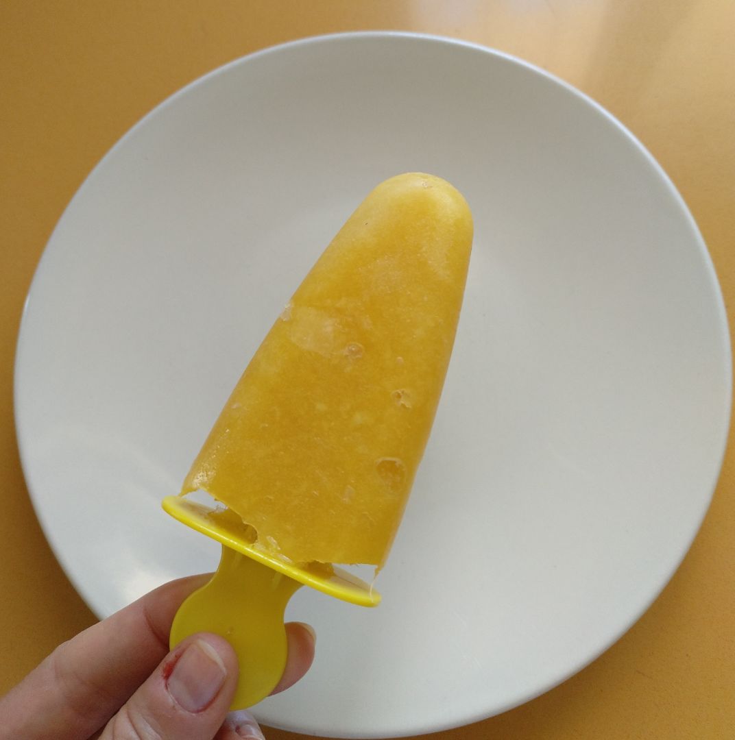 Helado de mango Paso 2 Helado de mango Paso 2