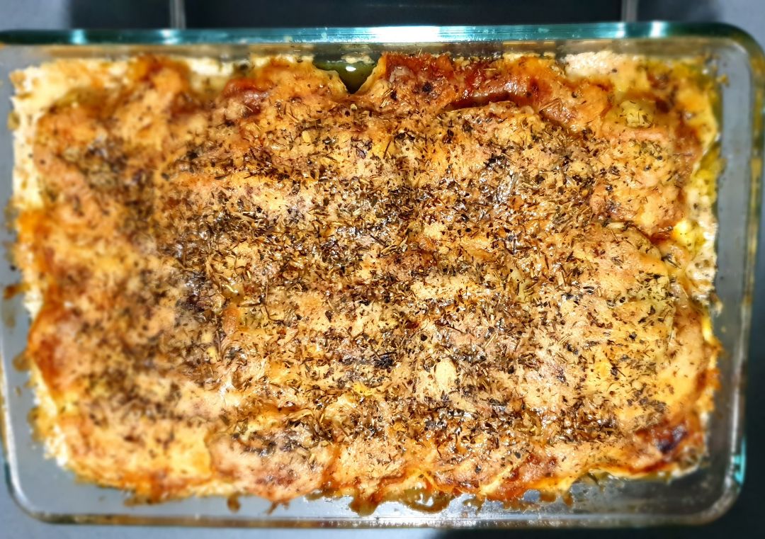 Pastel de patata, verduras y queso Paso 4 Pastel de patata, verduras y queso Paso 4