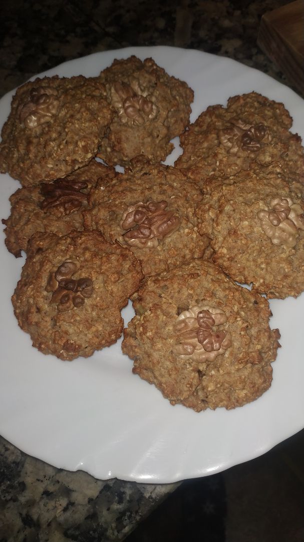 Galletas de espelta,avena y plátano Galletas de espelta,avena y plátano