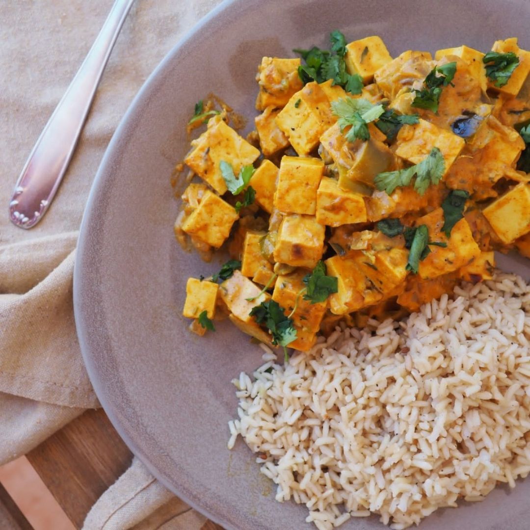 Tofu tikka masala