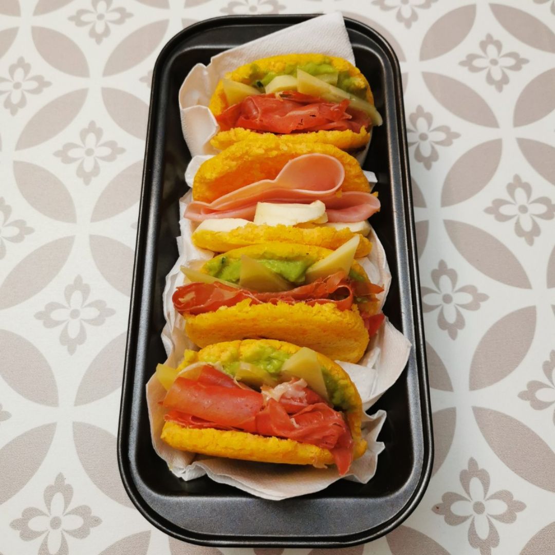 AREPAS de zanahoria 