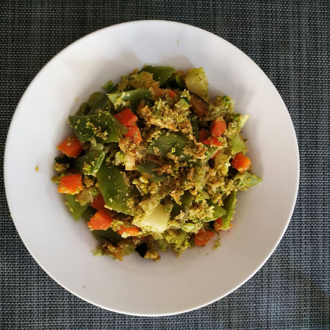 Brocolirroz con verduras 🥦 Brocolirroz con verduras 🥦