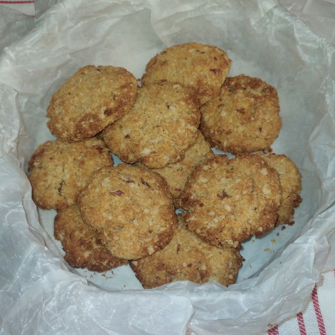 Galletas de avena y coco Galletas de avena y coco