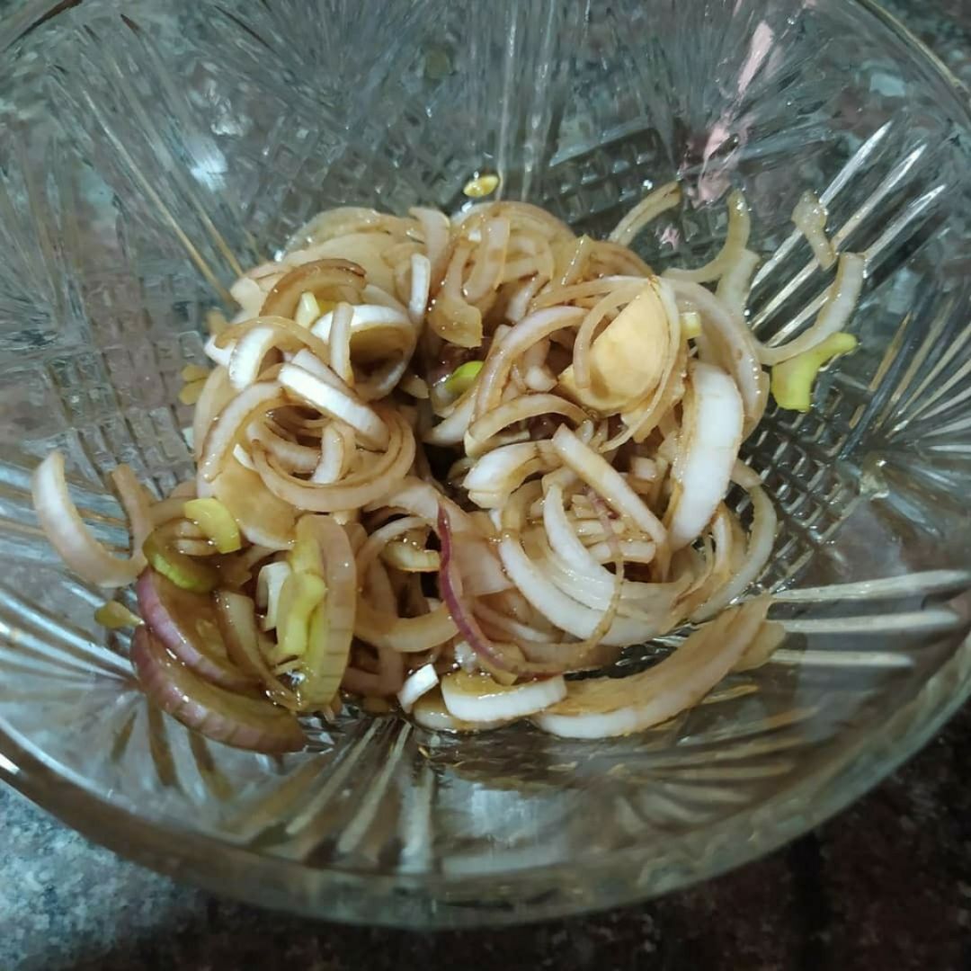 Ensaladilla de garbanzos Paso 0 Ensaladilla de garbanzos Paso 0