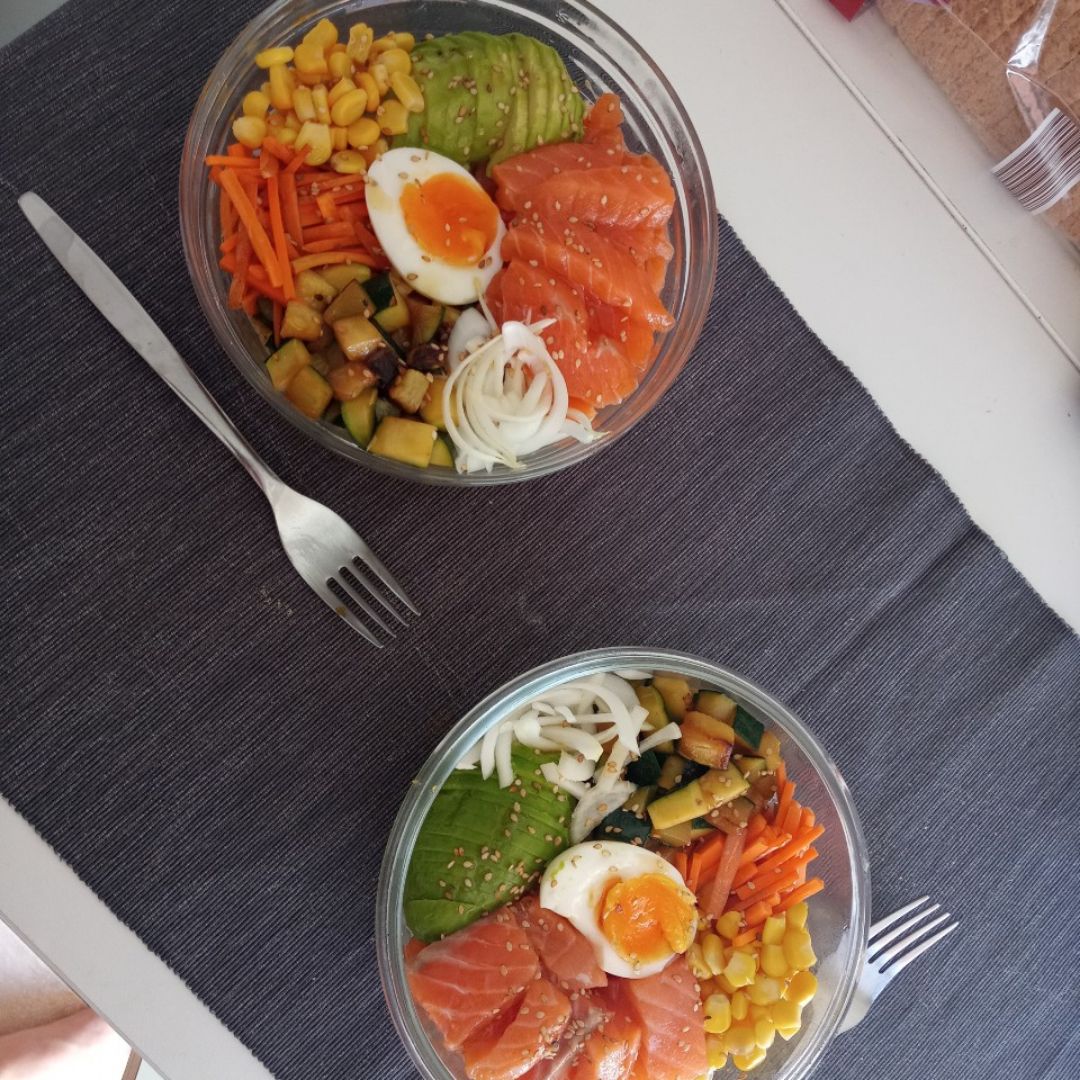 Poke bowl Paso 4 Poke bowl Paso 4