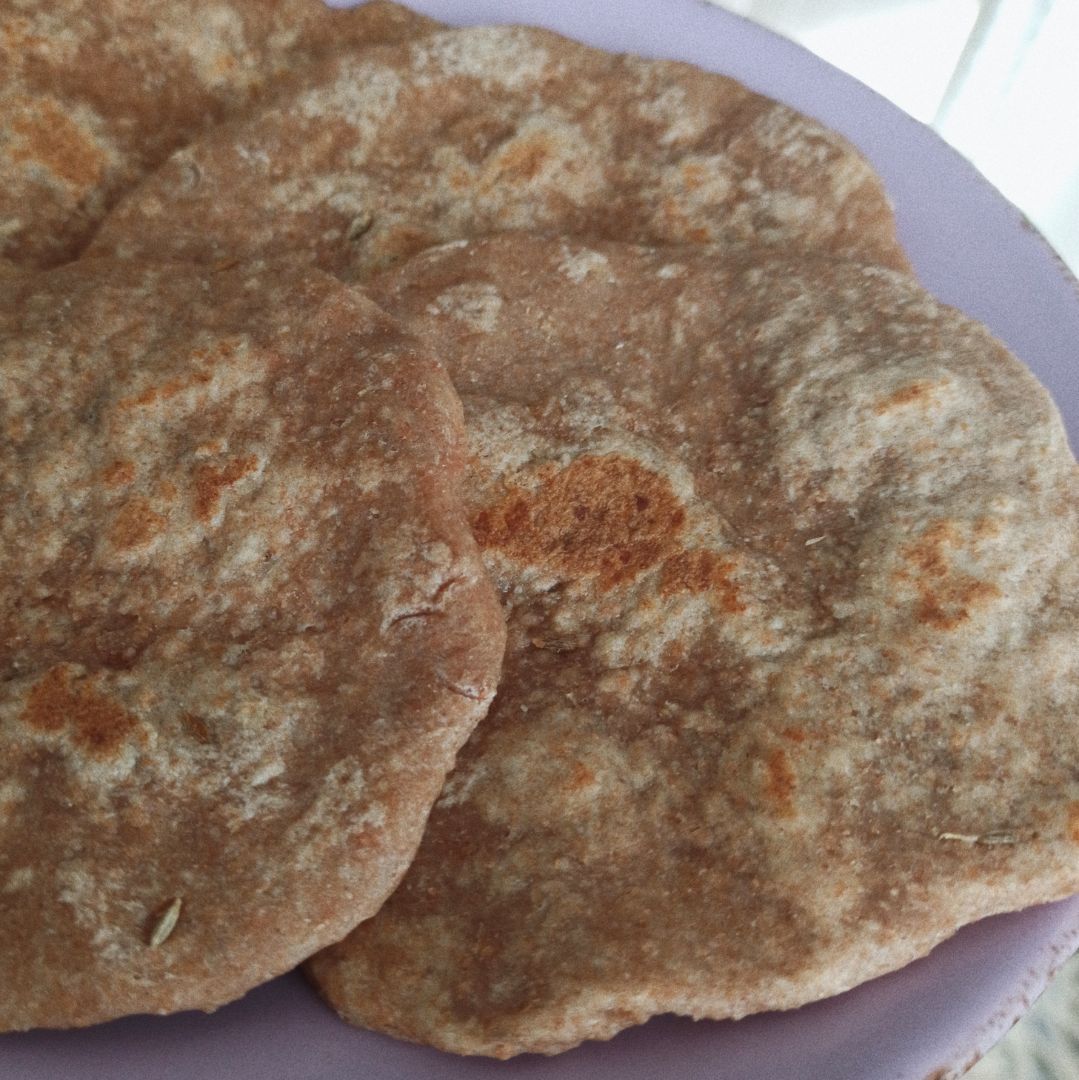 Pan naan integral Pan naan integral