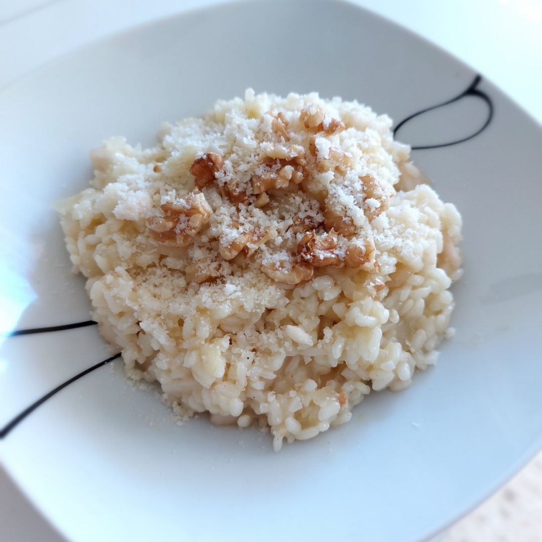 Risotto de pera y nueces 🍐 Risotto de pera y nueces 🍐