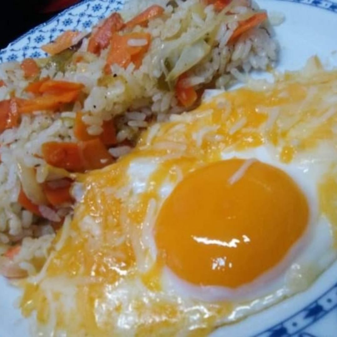 Arroz con huevo