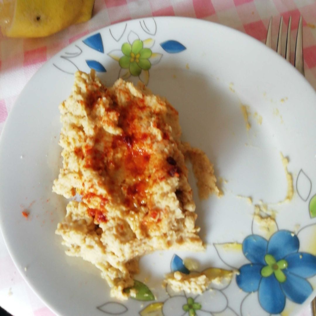 Hummus de garbanzo Hummus de garbanzo