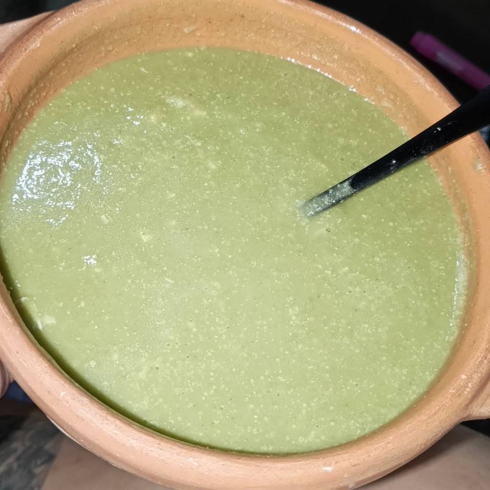 Crema de calabacín y acelga Crema de calabacín y acelga