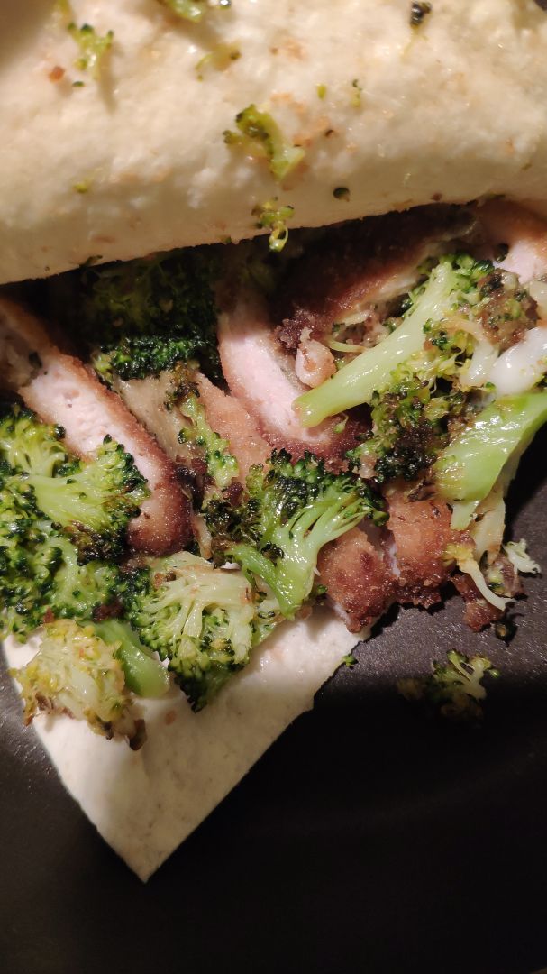Tacos de brócoli y pavo rebozado Paso 3 Tacos de brócoli y pavo rebozado Paso 3