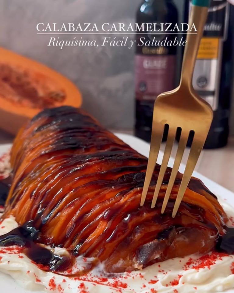 Calabaza caramelizada Calabaza caramelizada