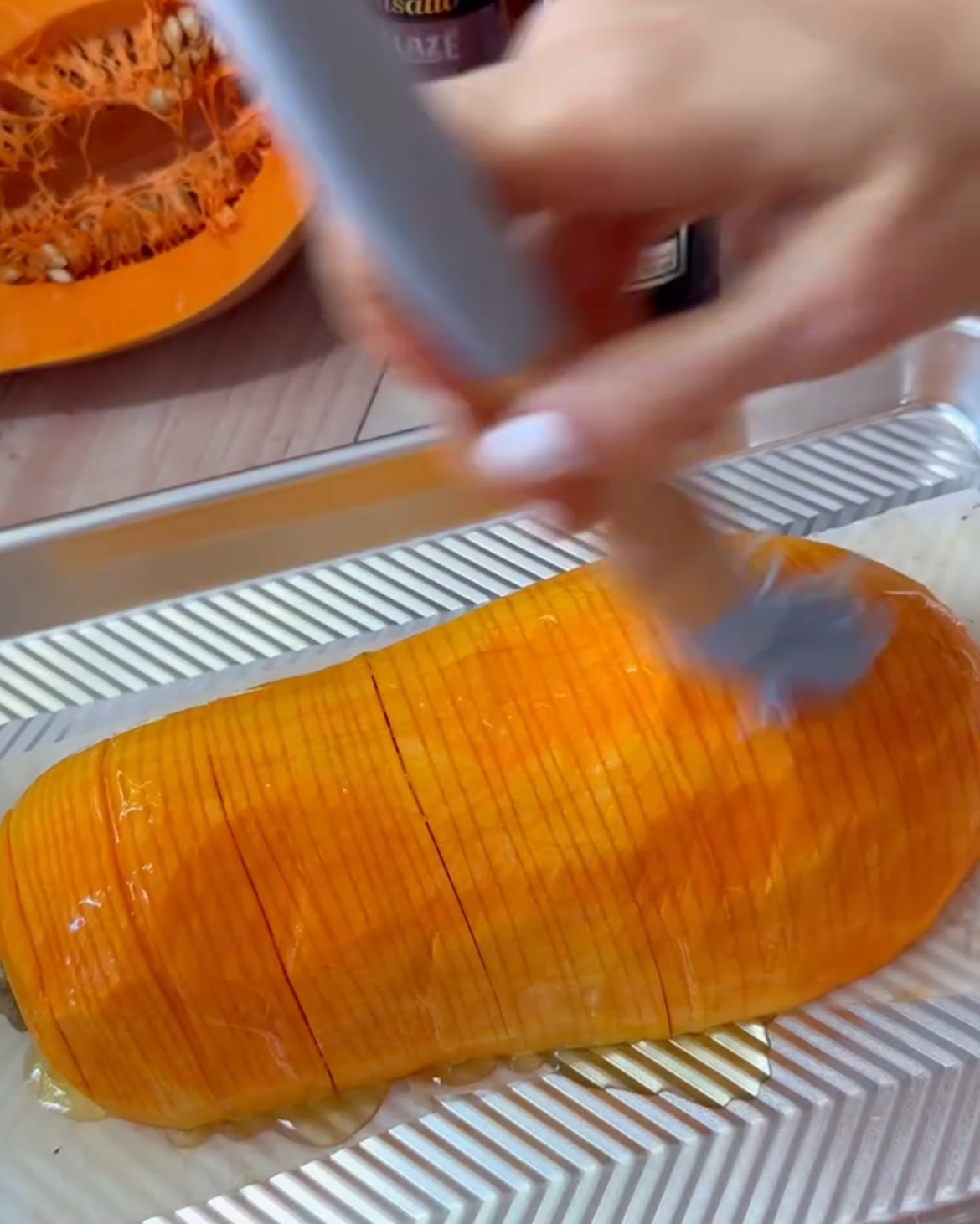 Calabaza caramelizada Paso 2 Calabaza caramelizada Paso 2