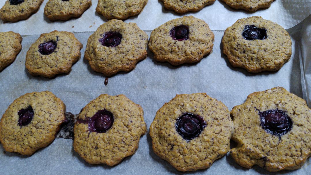 Galletas de avena y arándano Paso 4 Galletas de avena y arándano Paso 4