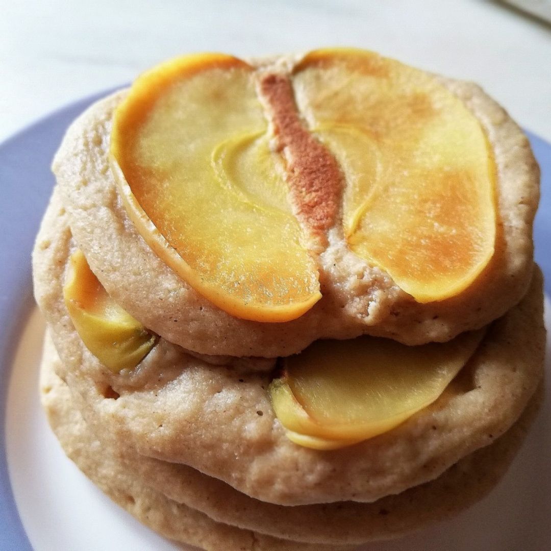 Tortitas de compota de manzana Tortitas de compota de manzana