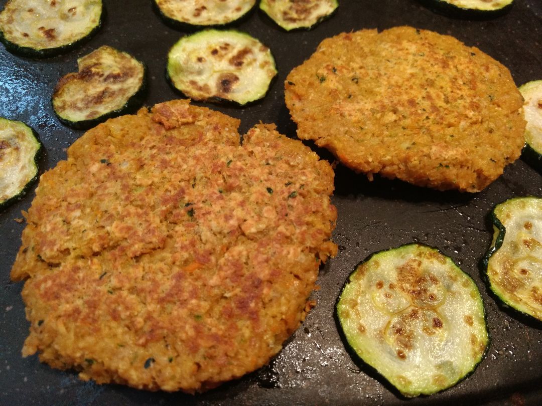 Hamburguesas de soja texturizada