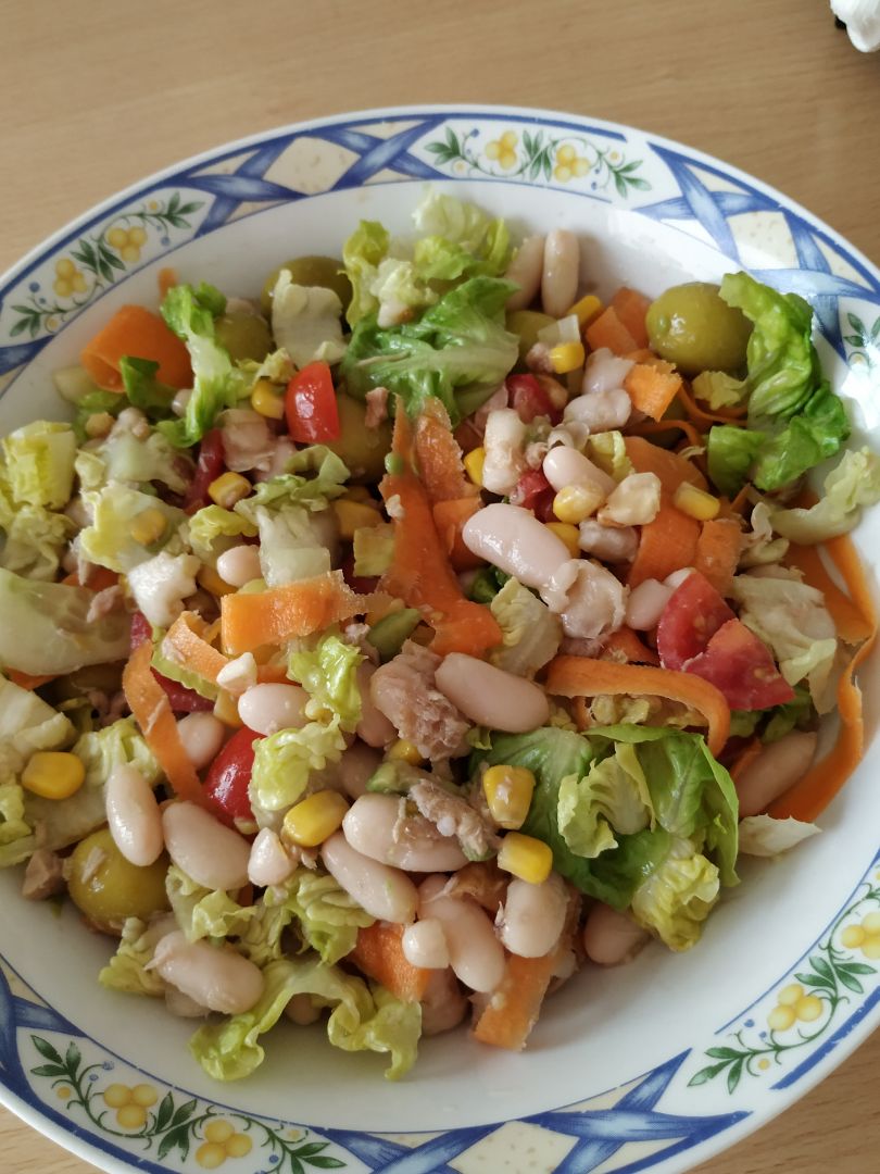 🥗Ensalada de alubias blancas🥗 🥗Ensalada de alubias blancas🥗