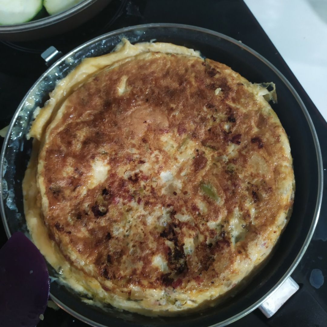 Tortilla campera con mucho sabor Paso 7 Tortilla campera con mucho sabor Paso 7