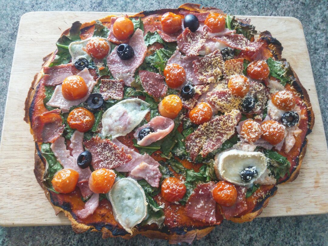 Pizza casera de ma铆z 馃尳 Pizza casera de ma铆z 馃尳