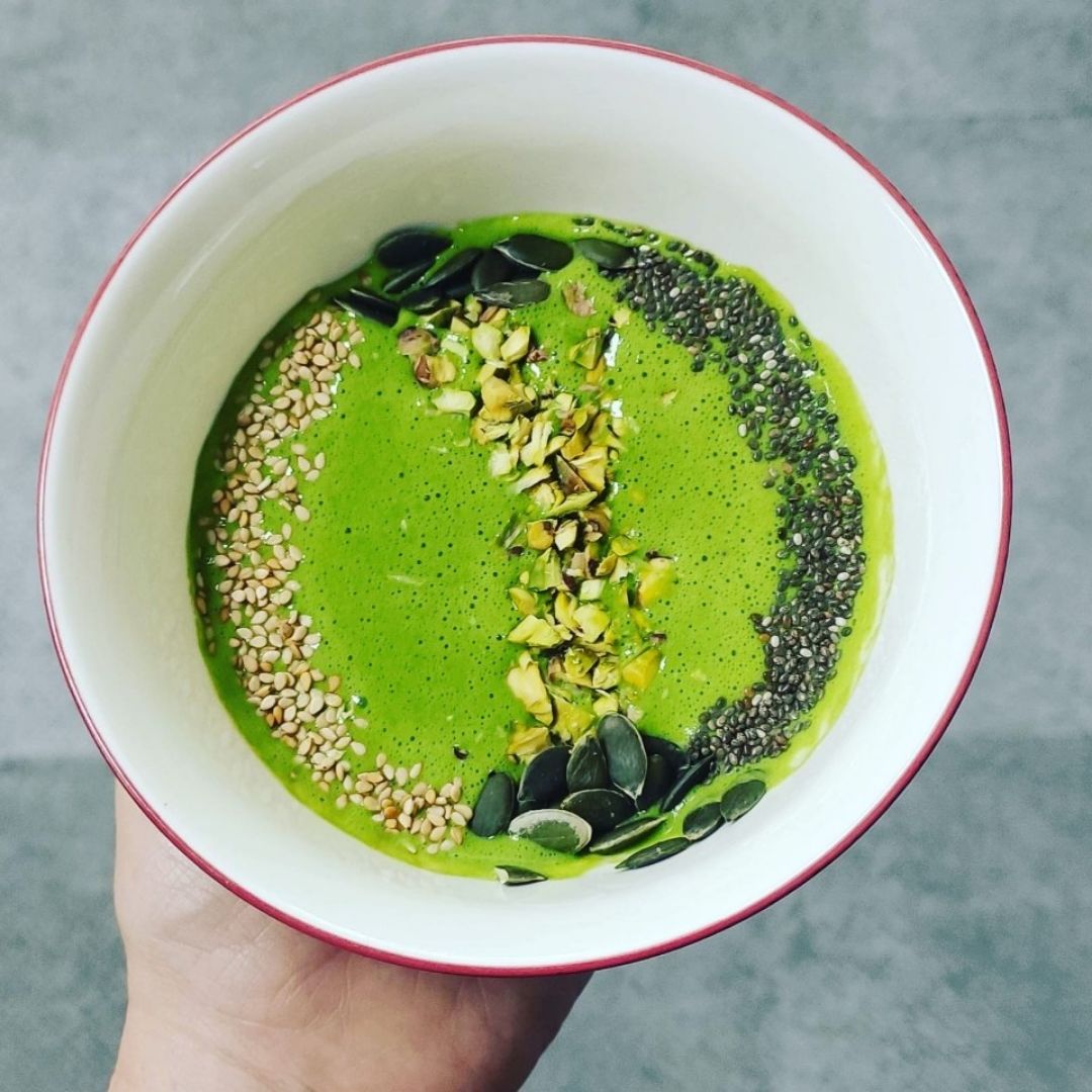Smoothie Bowl Hulk 🥬🍵🤪 Smoothie Bowl Hulk 🥬🍵🤪
