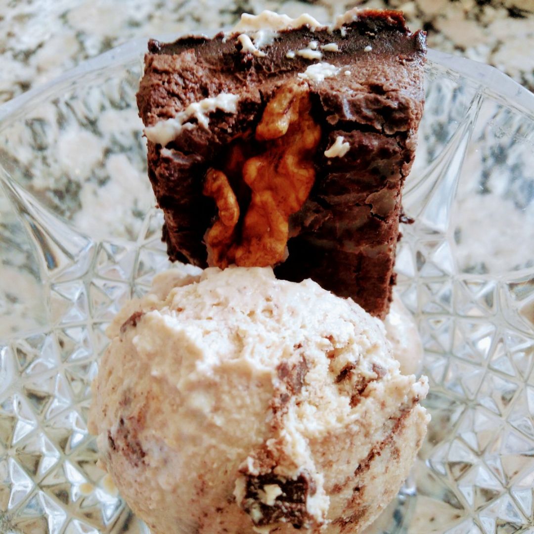 Brownie sin horno. Paso 9 Brownie sin horno. Paso 9