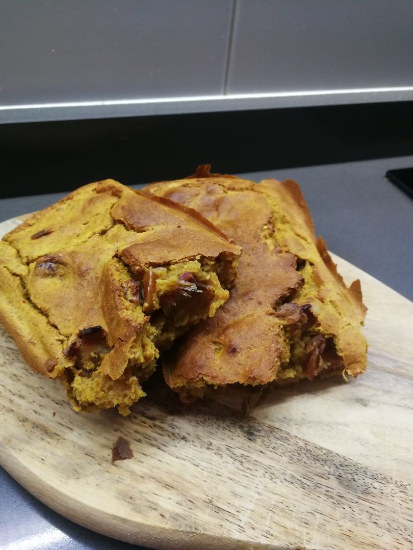 Bizcocho/pan de calabaza Paso 4 Bizcocho/pan de calabaza Paso 4
