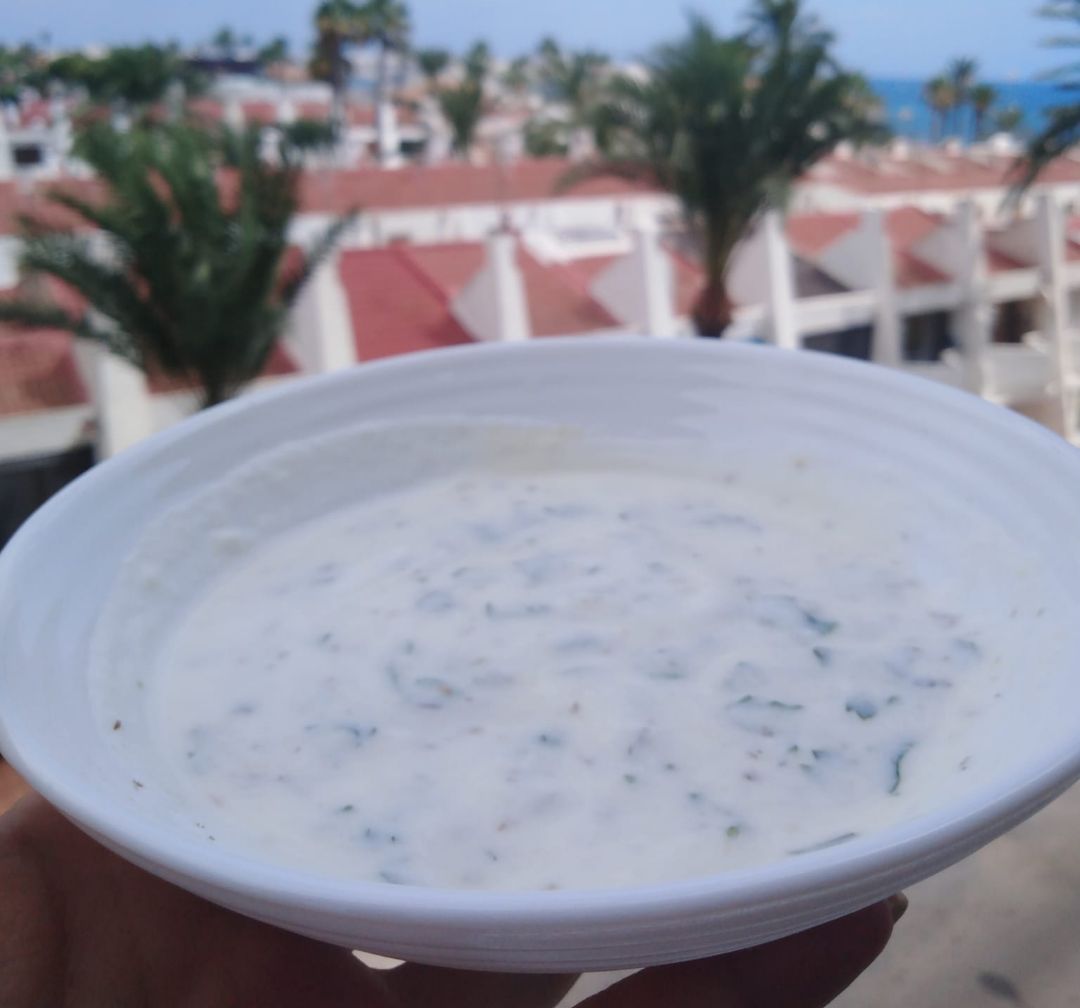 Salsa de yogur Paso 3 Salsa de yogur Paso 3