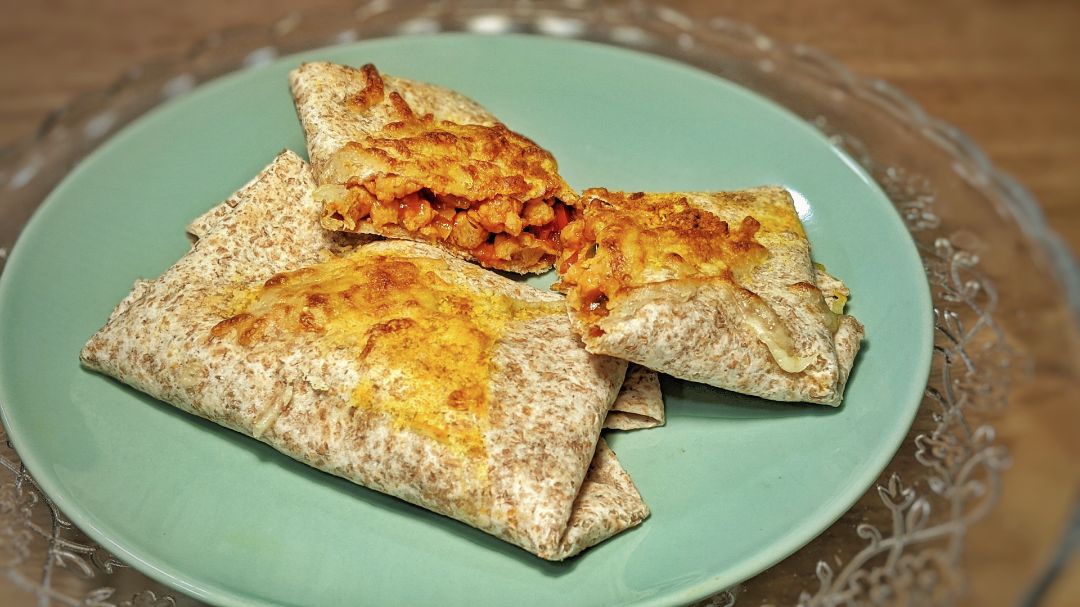 Burritos de soja texturizada 🌯🇲🇽 Burritos de soja texturizada 🌯🇲🇽