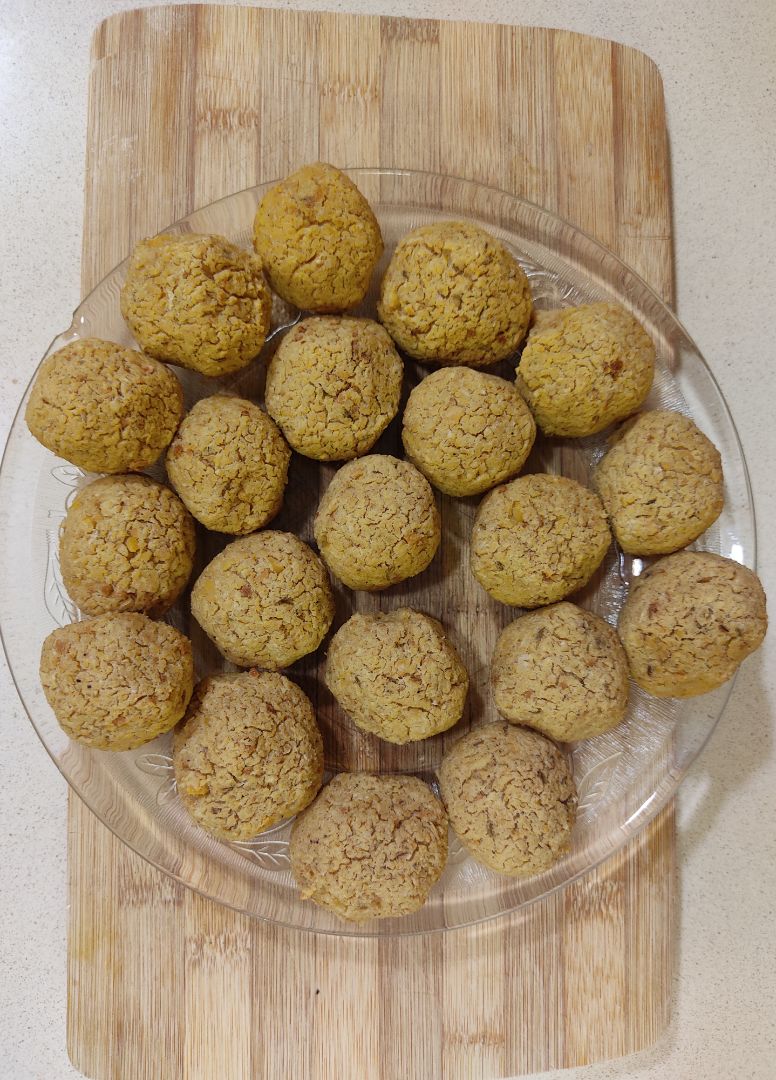 Falafels de garbanzos Falafels de garbanzos