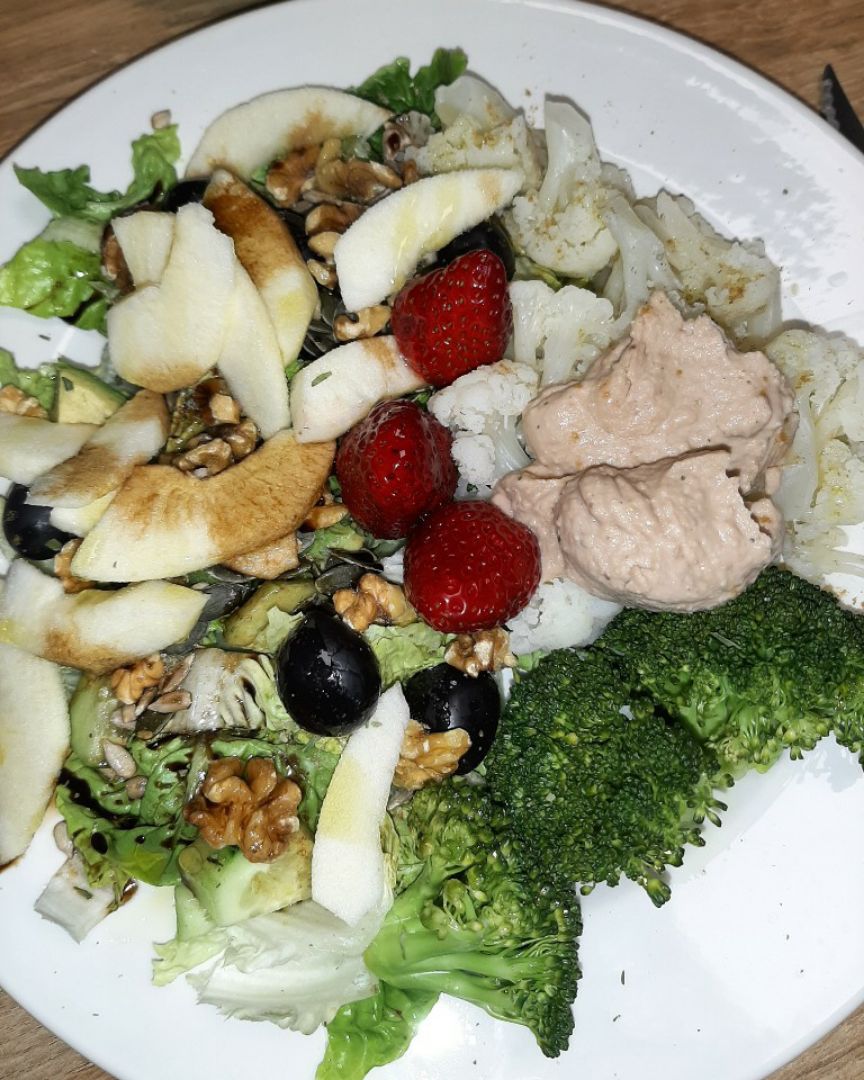 Ensalada vegana energía Ensalada vegana energía