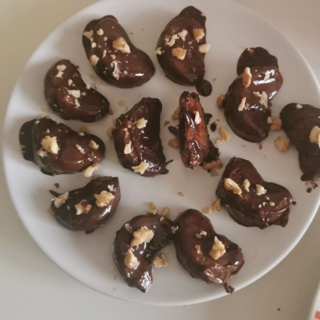 Bombones de mandarina y nueces Paso 1 Bombones de mandarina y nueces Paso 1
