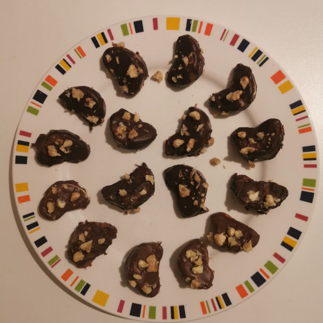 Bombones de mandarina y nueces Paso 2 Bombones de mandarina y nueces Paso 2